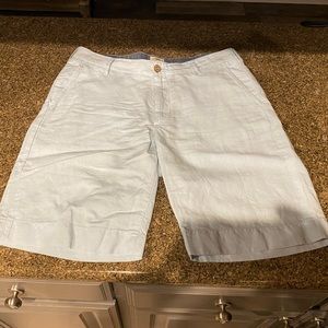 Faherty shorts, size 30 waist, NWOT, powder blue, 9” inseam